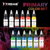 Тату краска Xtreme Ink 12 Primary Color Set
