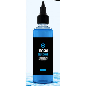 Концентрат антибактериального мыла для тату LIDOCOL Blue Soap, 250 мл